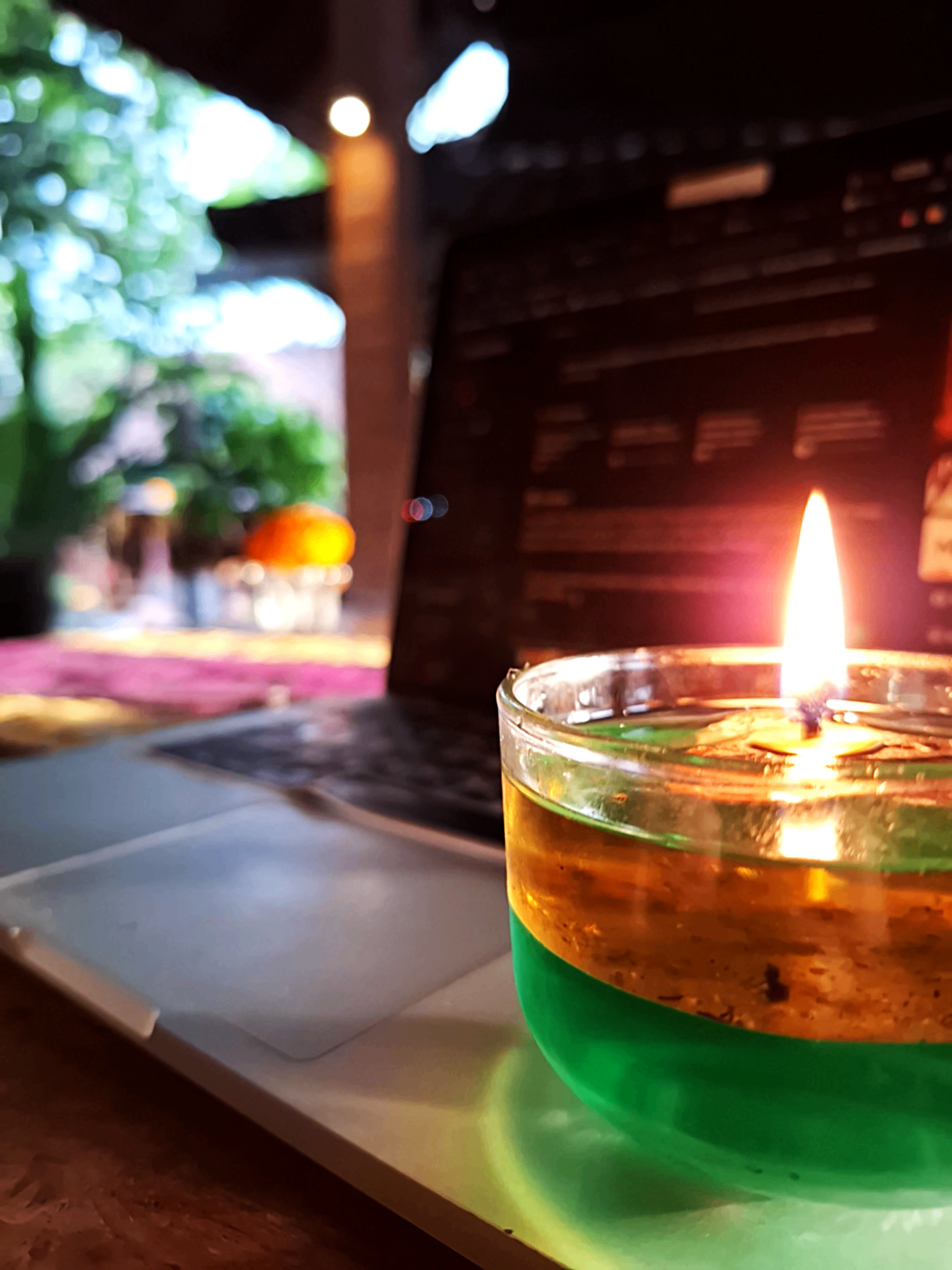 Sunlit home workspace
